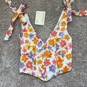 Peppermayo Floral Print Women's Top - Multicolor